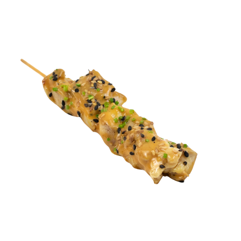 Brochetas de pollo Satay