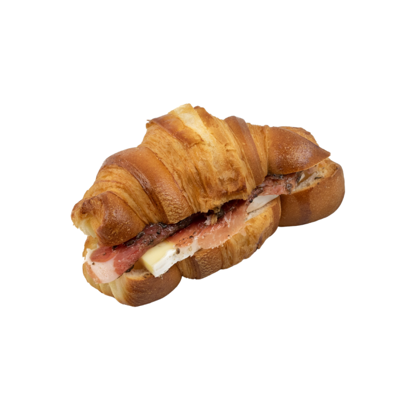 Croissant ibérico trufado