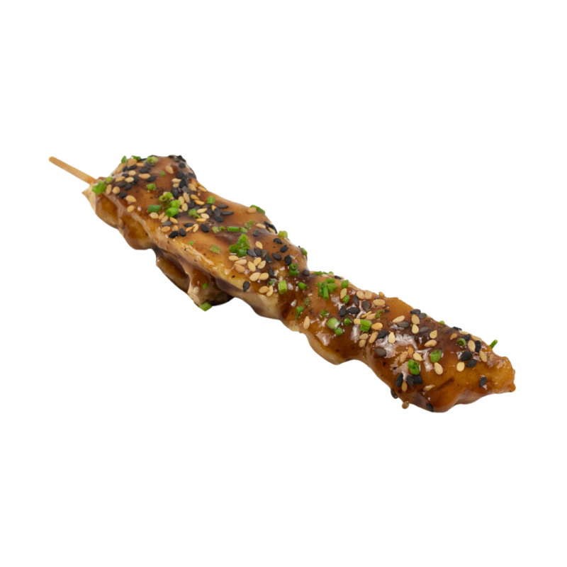 Brochetas de pollo Teriyaki