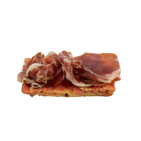 Coca de jamón ibérico