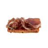 Coca de jamón ibérico