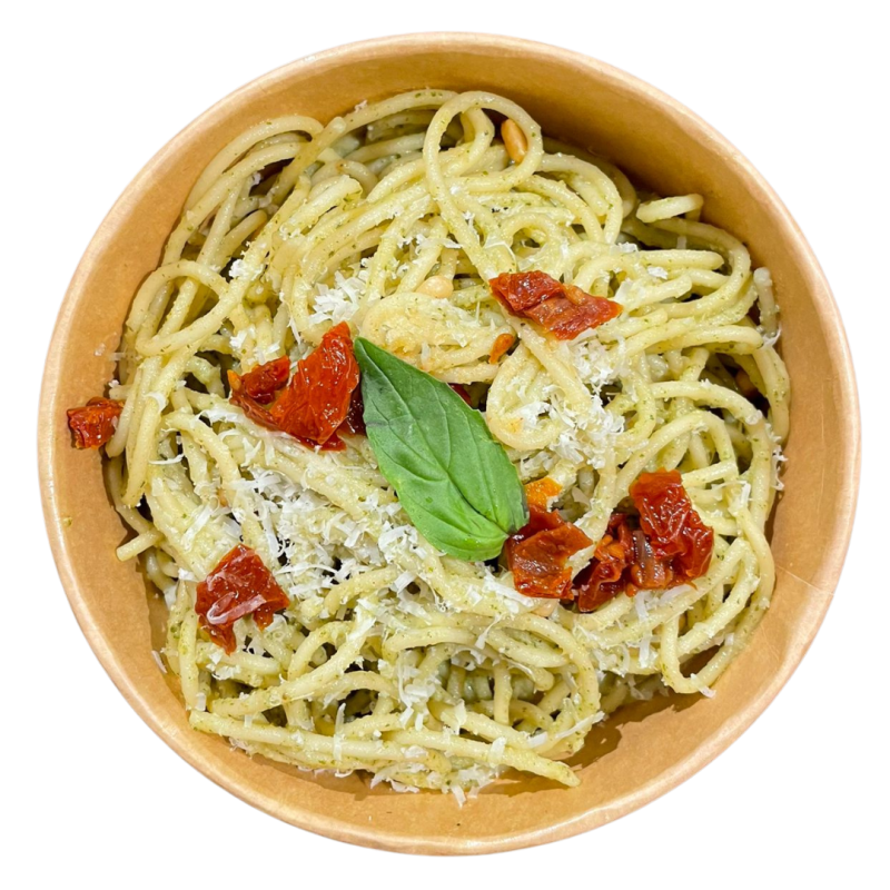 Spaguetti al pesto verde