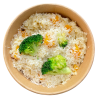 Arroz cremoso de verduras con Grana Padano