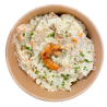 Ensaladilla rusa con langostino