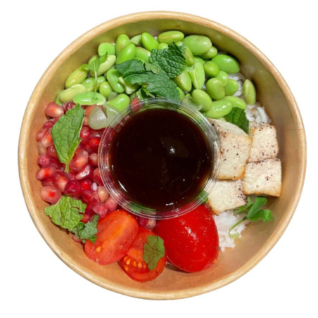 Poke Bowl de arroz basmati