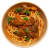 Spaguetti con ragú de setas