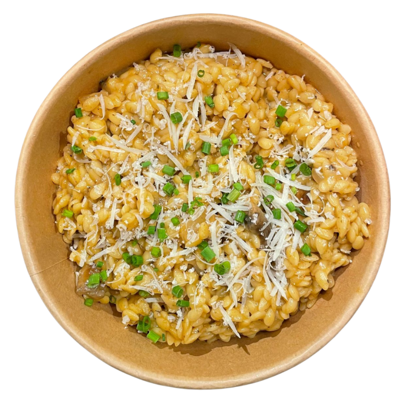 Fals risotto de bolets i tòfona