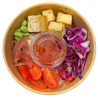 Poke Bowl de tofu con sweet chili