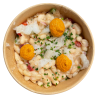 Empedrat con bacalao y salsa romesco