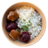 Duo de falafels amb Teriyaki i arròs