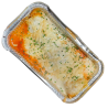 Canelón XL de atún gratinado