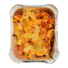 Macarrones de asado de 3 carnes gratinados