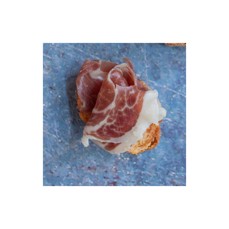 Crostinis de jamón serrano