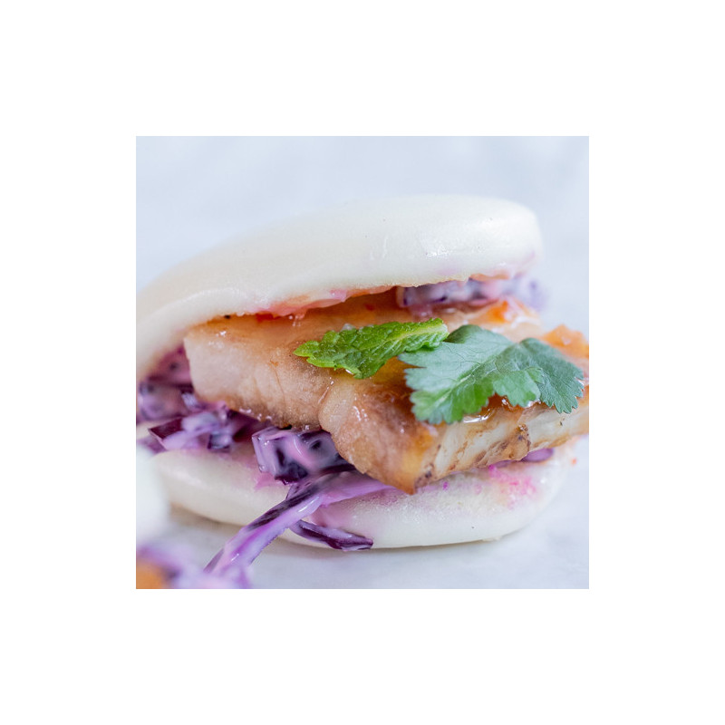 Mini Bao de cansalada de porc