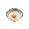 Mousse de xocolata blanca amb cruixent de cereals