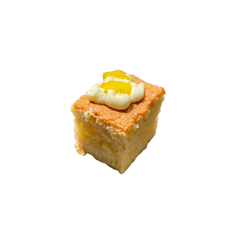 Tarta tres leches de coco y mango