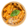 Rigatoni al pesto trapanese