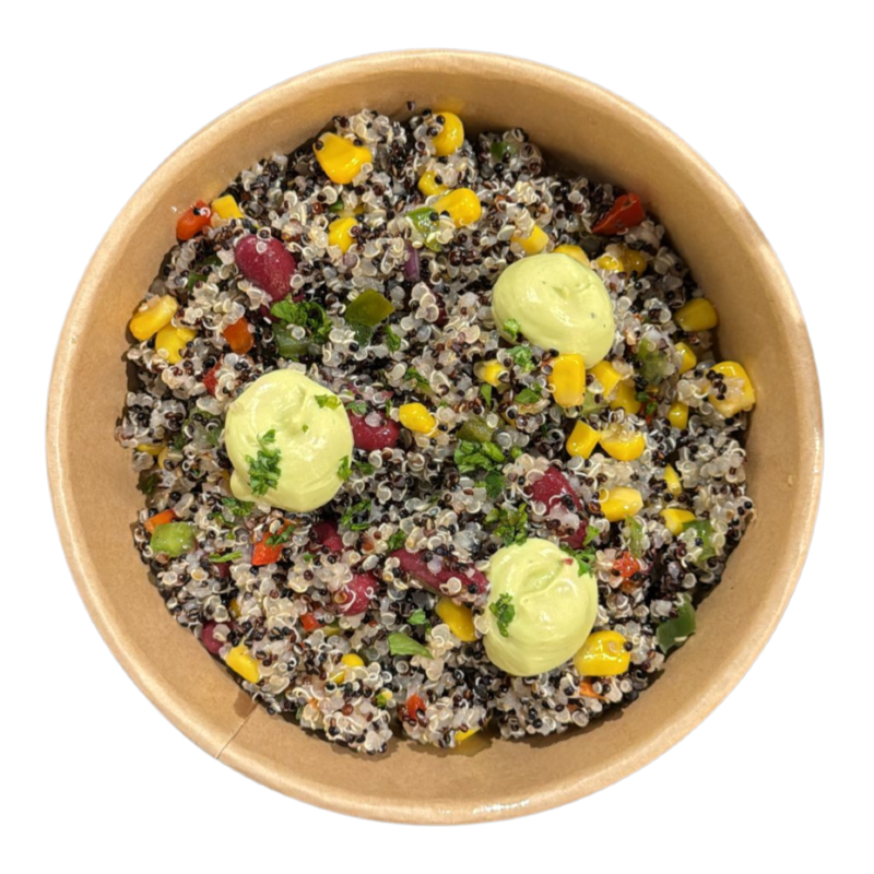 Ensalada de quinoa mexicana