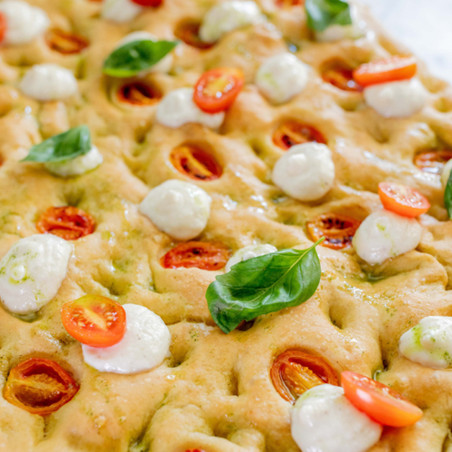 Focaccia Caprese