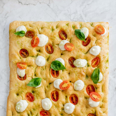 Focaccia Caprese