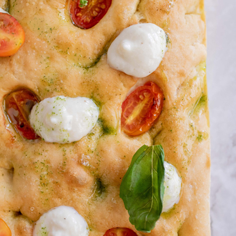 Focaccia Caprese
