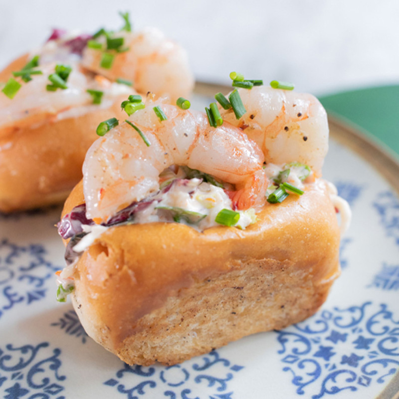 Roll brioche langostino