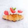 Croissant de chantilly i gerds