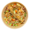 Arròs 5 delicies amb llagostí crunchy