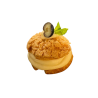 Choux amb crema de vainilla i fruits vermells