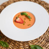 Salmorejo de fresa