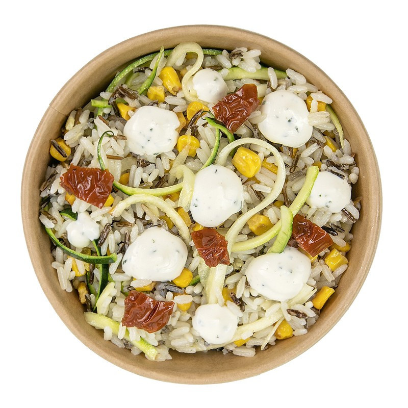 Ensalada de arroz salvaje